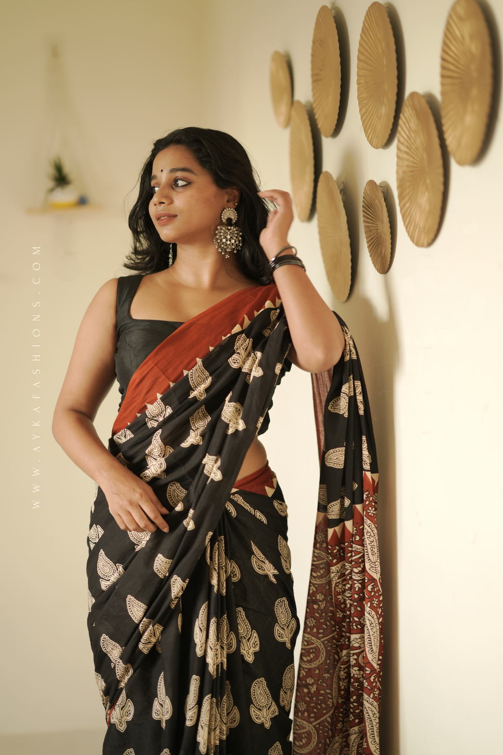 Ayka Mṛdu – The Mul Cotton Saree Edit | Soft as Comfort. Strong as Her