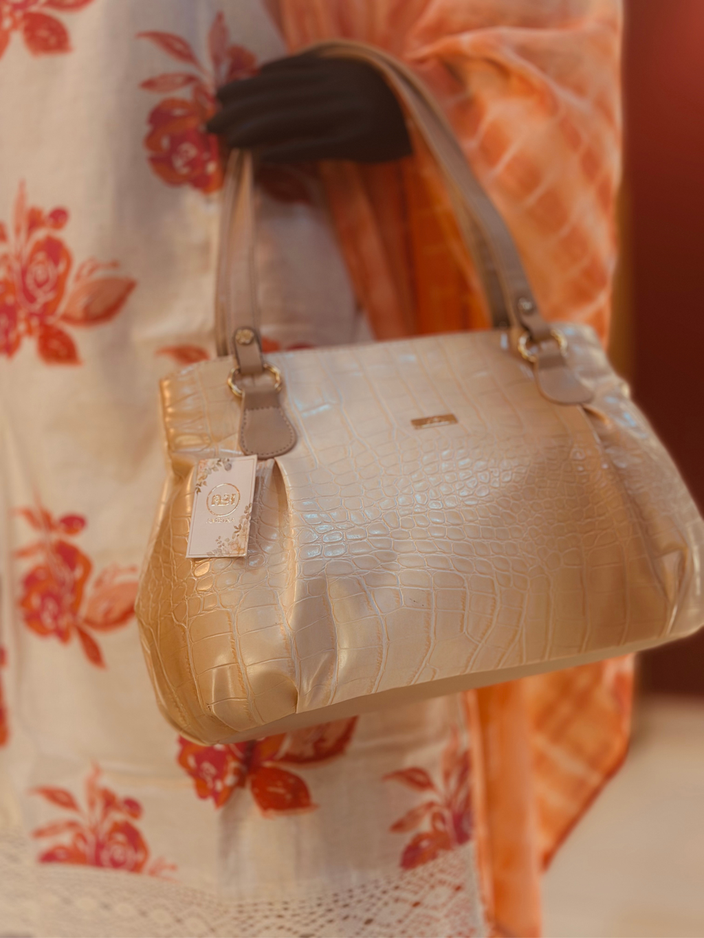 Khadi Cotton Three-Piece Set – Authentic Ethnic Elegance from Ayka Fashions