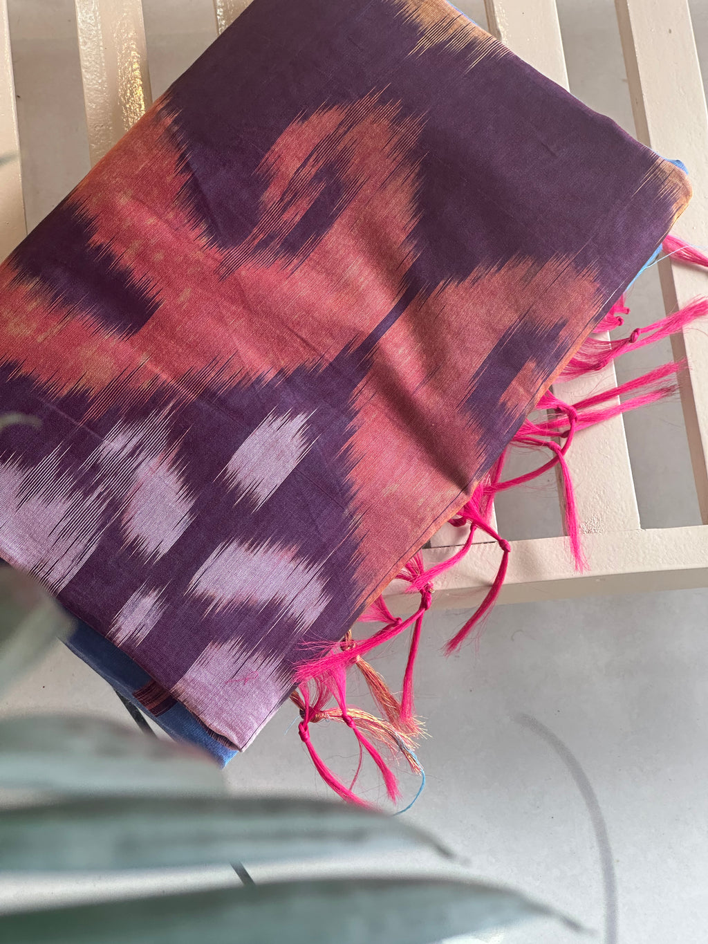 Elegant Pochampally Saree – Traditional Handwoven Beauty