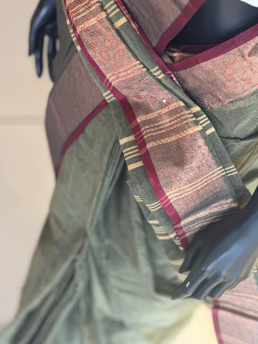 Bengal Kumari Cotton Saree – Everyday Elegance in Pure Comfort