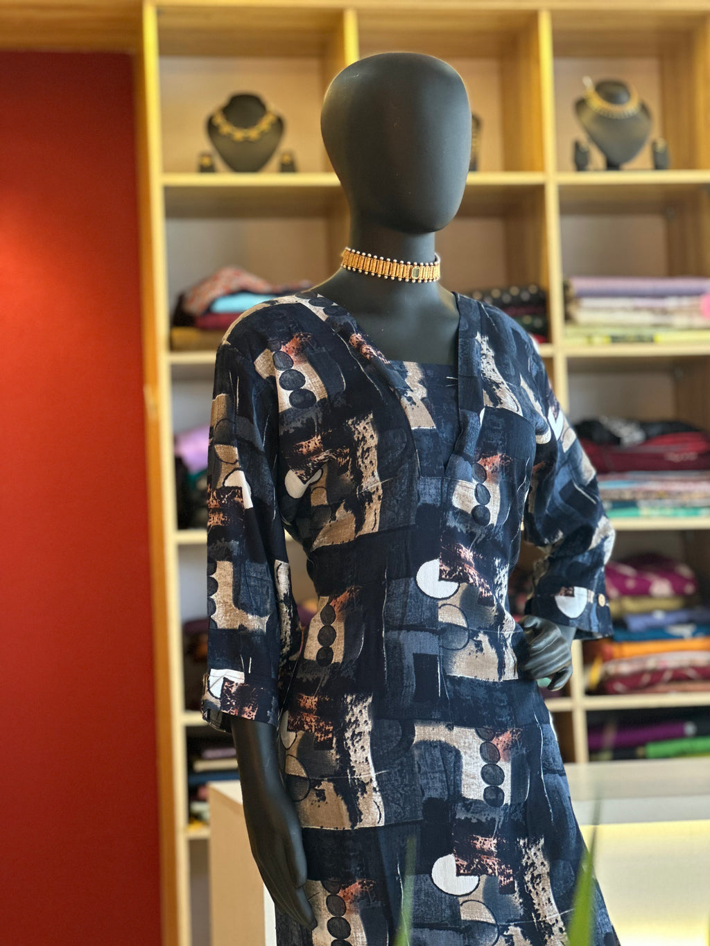 Trendy Cotton Top & Kurti Set – Everyday Elegance with Modern Flair