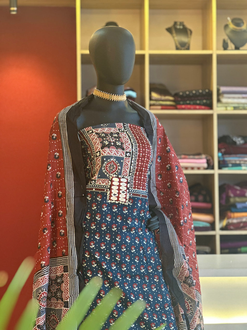 Chameli Silk Embroidery Dress Material – Premium Festive Wear by Ayka Fashions