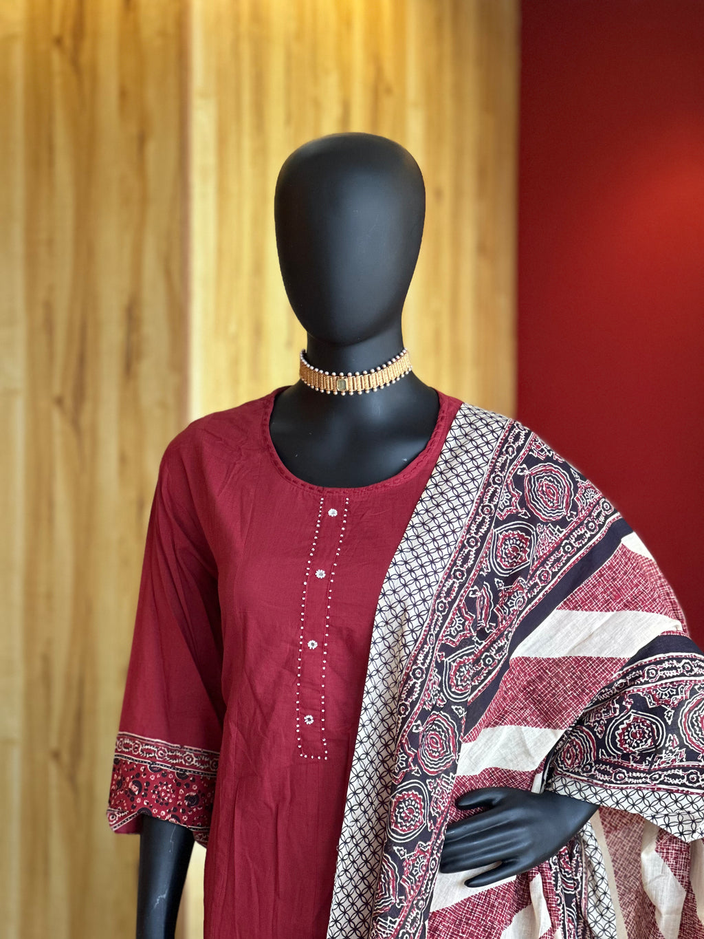 Cotton Umbrella Cut Churidar / Salwar Set – Elegant Flared Style by Ayka Fashions