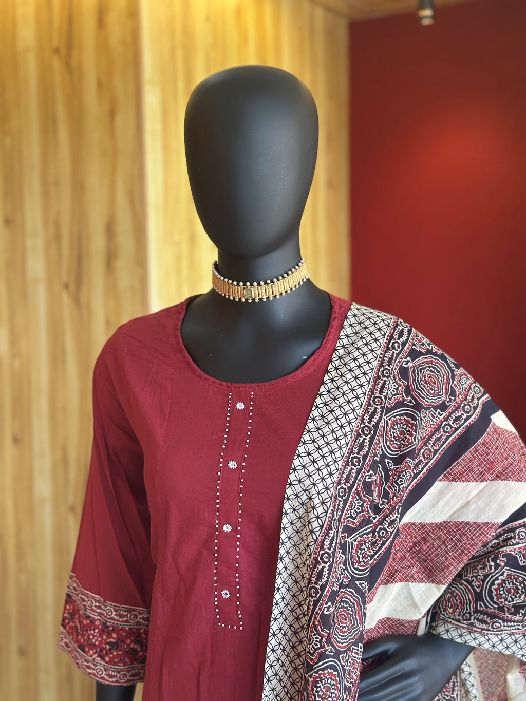 Cotton Umbrella Cut Churidar / Salwar Set – Elegant Flared Style by Ayka Fashions